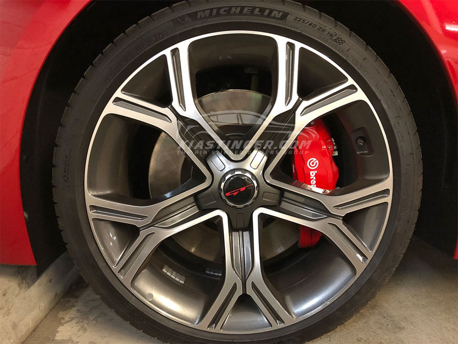 GT Wheel Center Cap Overlays