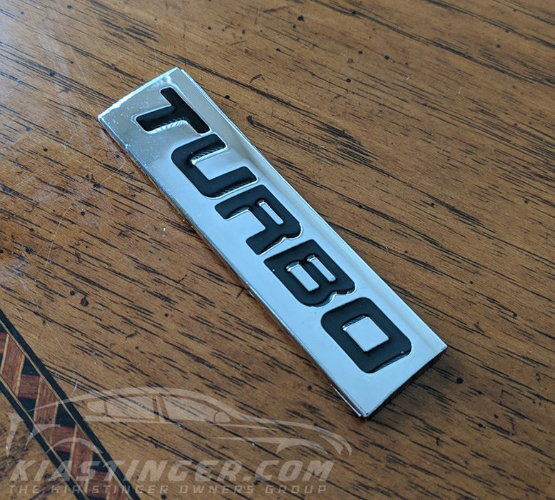Turbo / Twin Turbo Badges and Emblems — KDM Warehouse