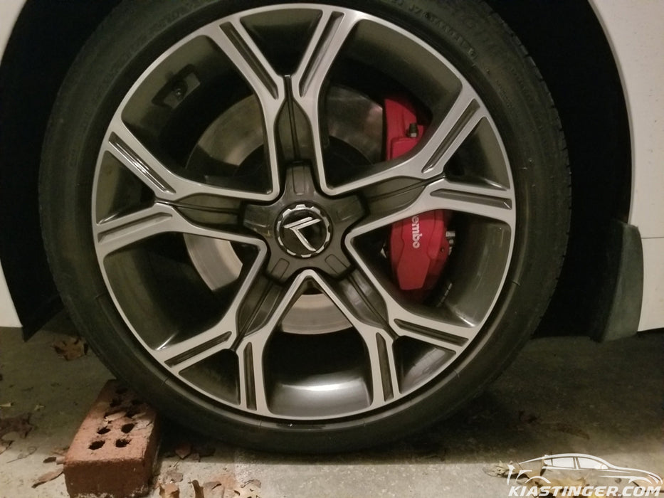 Vintage K Wheel Center Cap Overlays